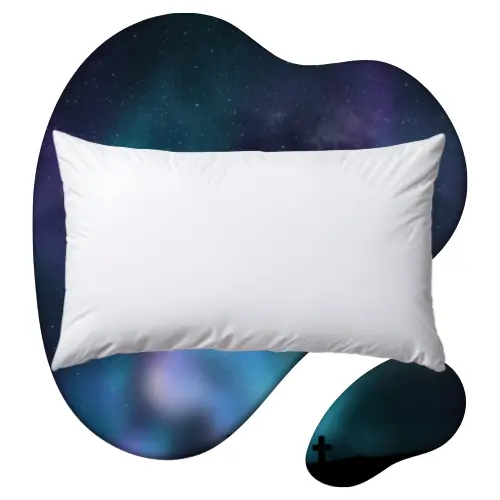 Blancos / Almohada Hibrida / Fibra de Delcron y Memory Foam / Matrimonial Standar / Altura 50 cm - Ancho 70 cm - Espesor 20 - 22 cm / Peso 900 g - 1,100 g / Funda Tela de Punto 100% Poliester / Color blanco / BALH-D400M290